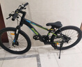 喜德盛中國風(fēng)24寸青少年自行車(chē)男女生21速變速單車(chē)黑綠 曬單實(shí)拍圖