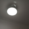 美的（Midea）風(fēng)扇燈一體餐廳吊扇燈led臥室隱形扇葉三防護眼燈具熟睡風(fēng)包安裝 曬單實(shí)拍圖