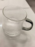 合慶高硼硅玻璃杯牛奶杯水杯辦公室飲用水杯子飲料杯耐高溫茶杯咖啡杯 大號帶蓋 450ml 曬單實(shí)拍圖