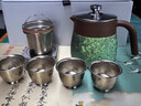 塔馳密司（touchmiss）純鈦燜茶壺雙層保溫壺家用養(yǎng)生壺高檔茶水分離悶泡壺老白茶泡茶壺 千山翠【禮盒套裝+壺承】 600ml 曬單實拍圖