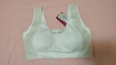 婷美【蠶絲抑菌】少女文胸運動(dòng)內衣防震提拉發(fā)育期初高中生固定杯藍M 曬單實(shí)拍圖