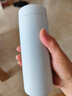 炊大皇保溫杯 316L不銹鋼水杯 男女士簡(jiǎn)約輕巧便攜茶水杯子天空藍360ml 曬單實(shí)拍圖
