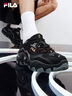 FILA 斐樂(lè )官方掠奪者跑步鞋春夏撞色男款休閑運動(dòng)鞋 黑/中灰-BM 42 曬單實(shí)拍圖