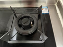 康佳（KONKA）燃氣灶煤氣灶雙灶家用 5.2kW大火力嵌入式臺式雙灶具玻璃面板爐頭可拆卸猛火灶 B401F 【天然氣】可拆卸爐頭 +黑鋼盛液盤(pán) 曬單實(shí)拍圖