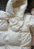 巴拉巴拉童裝兒童羽絨服女童冬裝連帽厚外套上衣流行舒適戶(hù)外潮款 紅色調00366（白鴨絨） 120 （充絨量98g） 曬單實(shí)拍圖