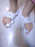 FITJOY兒童腳趾矯正器拇外翻分趾器大腳骨突出大拇指突出腳趾頭小孩男女 一對裝【升級款】角度可調節+日用硅膠 M（33-38鞋碼可穿） 曬單實(shí)拍圖