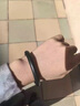拾想新疆和田玉墨玉手鐲女圓條玉鐲玉石塔青沙棗青鐲送媽媽禮物附證書(shū) 圈口57mm 曬單實(shí)拍圖
