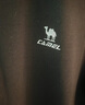駱駝（CAMEL）長(cháng)袖圓領(lǐng)套頭衛衣男寬松休閑運動(dòng)打底衫 J13CAYL6063 幻影黑 XL 曬單實(shí)拍圖