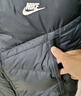 耐克男防風連帽羽絨服夾克冬季輕盈外套NIKE STORM-FIT DV1132 010黑/黑/帆白 L 曬單實拍圖