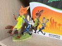 迪士尼（Disney）瘋狂動(dòng)物城朱迪尼克裝飾收藏手辦玩具桌面擺件男女生日禮物 瘋狂動(dòng)物城系列 曬單實(shí)拍圖