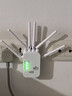 wifi信號放大器增強穿墻王網(wǎng)絡(luò )5g無(wú)線(xiàn)路由擴展網(wǎng)口千兆雙頻中繼器 六天線(xiàn)增強款】免安裝】強穿墻 曬單實(shí)拍圖