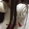 頭戴式藍(lán)牙耳機(jī)發(fā)光無(wú)線藍(lán)牙耳機(jī)手機(jī)聽(tīng)音樂(lè)游戲降噪跑步運(yùn)動(dòng)耳機(jī) 【發(fā)光純白色款】（不含3.5mm音頻線） 高顏值女生無(wú)線耳機(jī)生日禮物七夕情侶 曬單實(shí)拍圖
