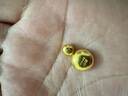 鑫韻金豆子1g水貝黃金金豆豆投資金條實(shí)心小金豆1克9999足金送禮禮品 3g金豆【足金9999鋼印+無(wú)證書(shū)】 曬單實(shí)拍圖