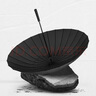 美度長(zhǎng)柄雨傘大號(hào)加固加厚結(jié)實(shí)抗風(fēng)傘男士手動(dòng)長(zhǎng)把直柄雨傘黑M5003 曬單實(shí)拍圖