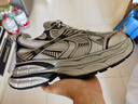 駱駝（CAMEL）老爹鞋男款銀月舒適厚底增高休閑鞋 L24A283742AM 灰/槍/黑 41  曬單實(shí)拍圖