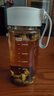 富光塑料杯ppsu便攜學生女夏高顏值耐高溫運動水杯子泡茶杯白色460ML 曬單實拍圖