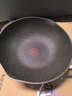 蘇泊爾（SUPOR）炒鍋有鈦不怕鏟炒菜鍋不粘8倍耐磨煎炒鍋32cm通用 可進(jìn)洗碗機 曬單實(shí)拍圖