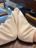 睡眠襪女男居家保暖地板襪德絨秋冬睡覺(jué)穿的襪子月子襪寬松護腳 睡眠襪 【膚色單雙裝】 曬單實(shí)拍圖