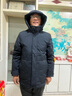 老爺車(chē)（LAOYECHE）【90絨三合一】羽絨服男士冬季新款爸爸裝外套男中老年人保暖冬裝 曬單實(shí)拍圖