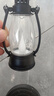 【露營(yíng)燈】創(chuàng  )意復古手提小夜燈網(wǎng)紅迷你氛圍小馬燈桌面擺拍油燈 復古手提小夜燈【黑色1個(gè)】 曬單實(shí)拍圖