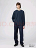 優(yōu)衣庫【加購】男裝女裝大師T AIRism棉混紡圓領T恤長袖479781 00 白色 L 曬單實拍圖