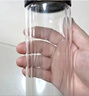 施錦德國品質(zhì)一鍵開(kāi)蓋玻璃杯按壓式防摔玻璃水杯男雙層大容量泡茶杯 升級提繩款【杯套+杯刷】520ml 曬單實(shí)拍圖