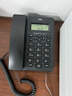 得力（deli）電話(huà)機座機 固定電話(huà) 辦公家用  免提通話(huà) 大字按鍵 來(lái)電顯示  33490黑 曬單實(shí)拍圖