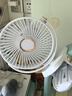 卡培登USB小風(fēng)扇/電風(fēng)扇/小電扇 便攜迷你大容量手持夾子充電小風(fēng)扇 辦公宿舍桌面戶(hù)外6英寸 曬單實(shí)拍圖
