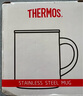 膳魔師（THERMOS）保溫杯340ml男女士?jì)和R克咖啡杯學(xué)生教師節禮物JDG-351白色 曬單實(shí)拍圖