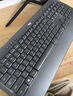 羅技（Logitech）羅技  MK540 無(wú)線(xiàn)鍵鼠套裝帶掌托電池款防潑濺設計商務(wù)辦公設計師優(yōu)聯(lián)無(wú)限鍵盤(pán)鼠標 MK540無(wú)線(xiàn)鍵盤(pán)套裝+游戲鼠標墊 曬單實(shí)拍圖