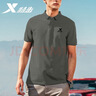 特步（XTEP）短袖t恤男polo衫2025夏季透氣運動(dòng)健身服襯衫夏天男裝冰絲翻領(lǐng)T恤 暗水綠 【速干冰感】 3XL 190 曬單實(shí)拍圖