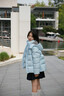 納維凱爾（Navigare）兒童羽絨服冬季男女童羽絨服學(xué)生加厚外套絨絨暖意天空藍165 曬單實(shí)拍圖