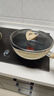 特福（Tefal）平底鍋煎蛋不粘鍋早餐煎鍋少油少煙燃?xì)庠铍姶艩t通用深煎鍋米色 曬單實拍圖