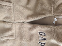 蓋璞男女裝毛氈布logo仿羊羔絨連帽衛衣外套609272 卡其色 L (175/96A) 亞洲尺碼 曬單實(shí)拍圖
