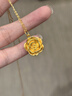 LIU GUI FU JEWELRY玫瑰花黃金吊墜項鏈女足金999純金實(shí)心首飾生日禮物送女友送老婆 甄選尊貴禮盒（僅禮盒無(wú)產(chǎn)品） 曬單實(shí)拍圖