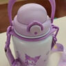 膳魔師（THERMOS）噸噸桶大肚杯316L不銹鋼大容量?jì)和乇斩Y物TEMA 酷洛米配附杯帶吸管 950ml 曬單實(shí)拍圖