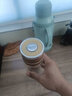 一鍵開(kāi)蓋雙層玻璃杯泡茶水杯子男女辦公車(chē)載便攜茶水分離杯防爆 金500 曬單實(shí)拍圖