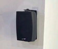 先科（SAST）60W壁掛音箱喇叭 無(wú)源掛墻式連接功放音響背景音樂(lè )工程公共廣播系統餐廳會(huì )議廣播定壓 黑色 曬單實(shí)拍圖