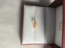 周生生黃金戒指足金心形戒指女款 結婚 賀禮 15277R 計價(jià) 11圈2.55克 曬單實(shí)拍圖