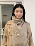 恒源祥羊毛圍巾2025新款羊絨可披肩送給媽媽的禮物中老年奶奶長(cháng)輩 蘭庭悠悠米色(100純羊毛)(簡(jiǎn)裝) 曬單實(shí)拍圖