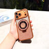潮虎閃粉水鉆磁吸支架適用蘋(píng)果17promax手機殼新款星宇橙iphone16保護套奢華14高級感女15pro全包防摔 【閃粉水鉆支架-星宇橙】高端旗艦款*全包防摔 iPhone 11 曬單實(shí)拍圖