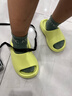 樸西小豌豆新款兒童洗澡家居男女童可愛(ài)防滑室內寶寶拖鞋夏季軟底 醇綠色 【寶貝優(yōu)選】 27 【180mm】 曬單實(shí)拍圖