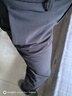 利郎青年商務(wù)男裝【商場(chǎng)同款】休閑褲男針織經(jīng)編保暖通勤長(cháng)褲Q4DXK004 深灰 33 (175/84A) 曬單實(shí)拍圖