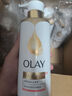 OLAY精華沐浴露全新煙酰胺輕盈水潤500g桂雨玫瑰香含玻尿酸留香男女 曬單實(shí)拍圖
