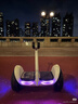 九號(hào)（Ninebot）電動(dòng)兒童平衡車6-12歲代步電動(dòng)車腿控智能禮物雙輪腿控體感L6白色定制禮盒款 曬單實(shí)拍圖