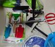 漫德萊趕海工具兒童挖沙鏟土園藝工具折疊水桶手套趕海套裝工具10件套 曬單實拍圖