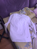 拇指白小T【可機洗拒水鵝絨T】秋冬男女羽絨保暖T恤上衣打底衫 男皓白 XL 曬單實(shí)拍圖