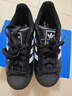 阿迪達(dá)斯 （adidas）Superstar2貝殼頭運(yùn)動(dòng)青少年板鞋金晨同款JH9977黑色36.5碼 曬單實(shí)拍圖