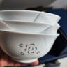 富玉陶瓷景德鎮青瓷玲瓏餐具整套釉下彩碗盤(pán)家用套裝送禮 青釉玉牡丹16頭 曬單實(shí)拍圖
