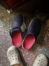 卡駱馳crocs舒樂(lè )洞洞鞋沙灘鞋男鞋包頭女鞋拖鞋|209964 深藍色-410 43 (270mm) 曬單實(shí)拍圖